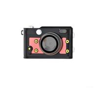 DAZZLEEX Fotocamera digitale compatta, portatile, forma monoreflex, risoluzione video 1080FHD, risoluzione 8 m, durata della batteria, 1,5 ore, videoregistratore portatile per principianti (rosa)