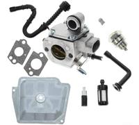 DAZZLEEX Kit carburatore motosega per MS361 MS341 MS361C con parti di ricambio HE-22A C 3RS236, accessorio professionale per utensili elettrici da giardino (uno)