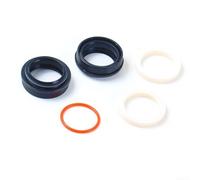DAZZLEEX Kit paraolio per forcella anteriore della bici, 32, 34, 35, 36 mm, anelli in schiuma per mountain bike, strumento di manutenzione delle sospensioni di biciclette nere (32 mm)