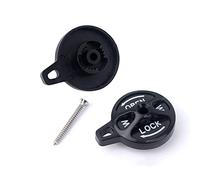 DAZZLEEX Leva di bloccaggio idraulica per bici da strada - Kit di montaggio interruttore di bloccaggio manuale per SR per SUNTOUR XCR/XCM nero