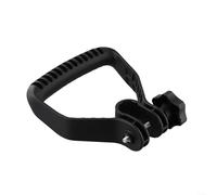 DAZZLEEX Maniglia di ricambio per tosaerba, impugnatura ergonomica regolabile, compatibile con tagliabordi e attrezzi da giardino con manico lungo, nero