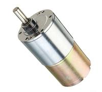DAZZLEEX Motoriduttore DC 12V DC, DC 12V 2RPM- 1000RPM Riduttore di velocità del Motore con Riduttore Elettrico a Coppia Elevata, 12V 2RPM