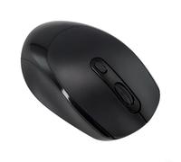 DAZZLEEX Mouse da gioco wireless ricaricabile, connettività Dual Mode, Silent Click (nero)
