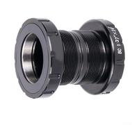DAZZLEEX Movimento centrale della bicicletta 68 mm filettato Shell a BB386 adattatore mandrino 87 mm per FSA K-Force Light SL-K Gossamer X9 BB30 guarnitura nero