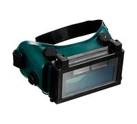 DAZZLEEX Oculare di saldatura, occhiali per saldatore a energia solare, oscuramento automatico, casco per saldatura