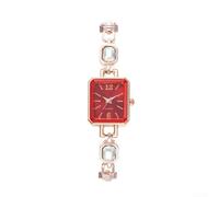 DAZZLEEX Orologio al quarzo alla moda con design unico del bordo per un comodo uso quotidiano, Come da immagine, black
