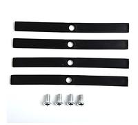 DAZZLEEX Per Vauxhall per Opel per Astra H Tetto Rail Cover Sostituzione Trim Rack INC Bulloni Vite