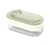 DAZZLEEX Pressa multifunzione per gnocchi con stampatore per pasta e scatola per gnocchi integrata, per sigillare senza sforzo e preparare rapidamente gnocchi (verde)