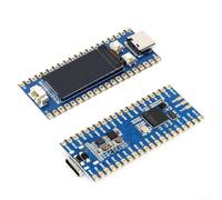 DAZZLEEX Scheda microcontrollore RP2350 con MCU dual-core IPS LCD da 0,96 pollici con 12 PIO State Machines porta di ricarica della batteria per progetti Raspberry Pi