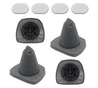 DAZZLEEX Set di 4 filtri a tazza e pre-motore per aspirapolvere Eureka NES100 e BDST1601 3 in 1 con cavo, lavabili e riutilizzabili, confrontare con la parte ST010