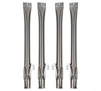 DAZZLEEX Set di 4 tubi per barbecue in acciaio inossidabile, 35,5 cm, compatibile con 720-0783E/720-0830A/720-0830D, BBQ Pro Grill 122, Members Mark