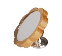 DAZZLEEX Specchio per espresso per macchine da caffè senza fondo, in acciaio inox, rotante, 70,4 mm, strumento di estrazione visiva per Breville Rocket Flair e (argento)