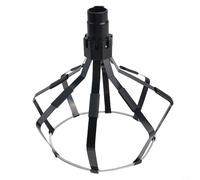 DAZZLEEX Strumento per cambiare lampadina con otto gabbie regolabili per le dita per soffitti alti e apparecchi da incasso, misure S, M, L, per una rimozione sicura della lampada a casa o in ufficio