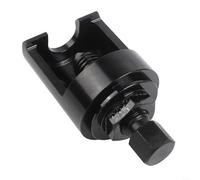 DAZZLEEX Strumento separatore per giunti sferici per camion, autobus e veicoli di grandi dimensioni, struttura in acciaio pressofuso, tappo a doppia punta nero e stile perlinato, montaggio universale