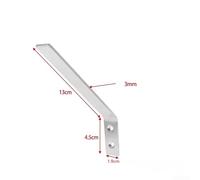 DAZZLEEX Supporto da parete in acciaio inox per casco da moto, staffa di stoccaggio per un'organizzazione sicura e salvaspazio, si adatta alla maggior parte dei caschi standard, profilo compatto e