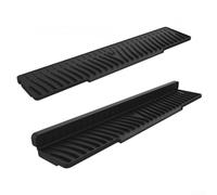 DAZZLEEX Tappetino pieghevole per rubinetto in silicone per lavello da cucina con blocco pulsante di blocco terra diatomacea protezione assorbimento acqua pad di scarico personalizzabile misura 58 x