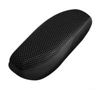 DAZZLEEX The in Riding Comfort - Cuscini impermeabili in gel per moto, progettati per tutte le stagioni, colore: nero