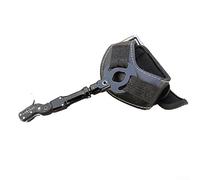 DAZZLEEX Tiro con L'Arco Arco Compound Release Aids per 360 Rotazione Regolabile 100 libbre Cinghia da Polso Trigger Pinza per Mano Sinistra Destra(Nero)