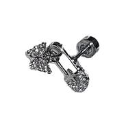 Dazzling Acciaio Inox Orecchio Climber Farfalla Orecchini Con Pin Cartilagine Piercing Orecchino Fatto a Mano Gioielli Del Corpo Farfalla Orecchio Bone Clip Per Piercing Cartilagine