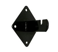 Dazzling Displays - Confezione da 12 staffe di montaggio per pannelli Gridwall neri - Essenziali per pannelli Gridwall, pannelli Slatgrid o staff