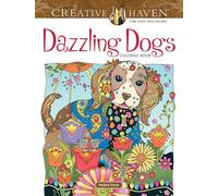 Dazzling Dogs Coloring Book