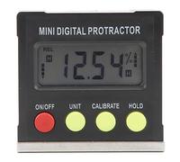 DAZZLING Misuratore angolare digitale Livella elettronica a 4 pulsanti e misuratore angolare