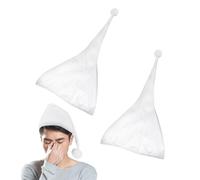DAZZLUXE 2 berretti giganti per bambini, per uomini, cappelli da sonno, cappelli da notte in seta, cappelli da notte bianchi, berretti da uomo, cappelli da notte in cotone, adatti per spettacoli sul