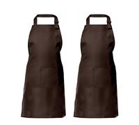DAZZLUXE Grembiuli per Bambini 2 Pezzi, Grembiuli Da Cucina per Bambini, Grembiuli Con Tasche, Grembiuli Da Cucina per Bambini, Grembiuli per Ragazzi E Ragazze per Artigianato, Pittura (7-13 Anni)