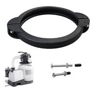 DAZZTIME Morsetto Collare Anello di Ricambio Filtro Pompa,Sabbia Serbatoio Collare,Piscina Morsetto Anello,Pompa ghiera Filtro,Compatibile con Intex 30 e 35cm Pompa Filtro a Sabbia Parti Ricambio