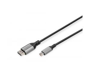DB-340106-020-S 4016032484226 DIGITUS 8K DisplayPort Adapterkabel, mini-DP auf D