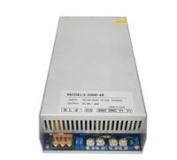DB 60V 30A 2000W PFC For motor switch Power Supply DC 12V 165A Transformer 30V 48V 24V 72V 36V 90V / Adapter Strip 110-220V(AC110v-AC220V,48V_2KW-FOR MOTOR-PFC_SILVER)