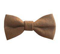DB Dickie Bow Children's Cotton Blend Bow Tie Papillon, Marrone Cammello, Length 10cm, Width 5cm. Bambini e Ragazzi