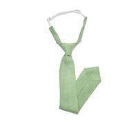 DB Dickie Bow Cravatta per bambini e ragazzi, in misto cotone, elasticizzata, verde salvia, Verde salvia, Taglia Unica