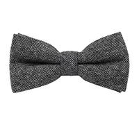 DB Dickie Bow Papillon in Lana, Grigio Antracite, Length 4.5 Inches, Width 3 Inches Uomo