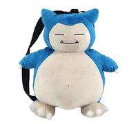 CyP Brands Zaino in peluche Pokémon Snorlax 29 cm blu con nastri regolabili