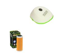 DB PARTS Kit filtro aria e filtro olio compatibile con KTM 450 EXC-R 2008