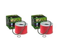 DB PARTS Set di 2 filtri olio compatibili con Kawasaki 750 GPZ Unitrack (ZX750A) A1-A5 1983 1984 1985 1986 1987 1988 1989