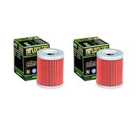 DB PARTS Set di 2 filtri olio compatibili con Yamaha 400 YP RA X-Max Abs (XMax) (SH111) 2017