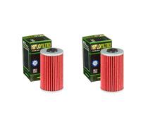 DB PARTS Set di 2 filtri olio compatibili Kymco 125 Dink i (T9) 2006 2007 2008 2009 2010 2011 2012 2013 2014 2015 2016 2017 2018