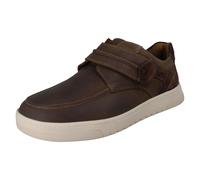 DB Shoes Scarpe Di Pelle Uomo Wide Fit Con Chiusura A Strappo - Ethan