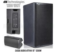 DB TECHNOLOGIES OPERA 15 Cassa Audio Attiva 15" Pollici 1200 WATT Professionale