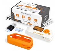 db-tronic Flipper Zero Protective Set | Flipper Zero | Custodia in Silicone | Cavo USB-C | Scheda di Memoria 64GB - Sub-GHz, RFID, NFC, Telecomando Radio, infrarossi, Open-Source e Personalizzabile