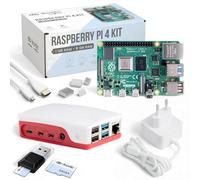 db-tronic Raspberry Pi 4 3 GB Starter Kit | Edizione da 64 GB | Alimentatore da 15 W | Alloggiamento | Cavo Micro HDMI 4K | Dissipatori | ideale per Home Assistant e la smart home