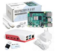db-tronic Raspberry Pi 4 4 GB Starter Kit | Edizione da 64 GB | Alimentatore da