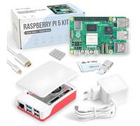db-tronic Starter Set per Raspberry Pi 5 16 GB | Edizione 128 GB | Alimentatore da 27 W | Alloggiamento con ventola | Cavo Micro HDMI 4K | ideali per Home Assistant e la smart home