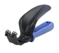 DB1000 - Sbavatore per lamiera, con taglierina per smussatura su entrambi i lati, struttura in lega di acciaio per la rimozione simultanea di sbavature su bordi e angoli dritti, gamma 0-12 mm, pezzo