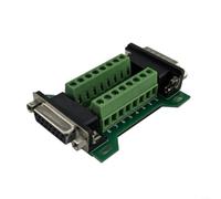 DB15MF-A Scheda connettore Solderless dell'adattatore del blocchetto terminali progettato per i collegamenti elettronici femminili maschio