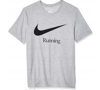 DB5589-063 T-shirt Nike da uomo (grigio) cotone sport tempo libero manica...