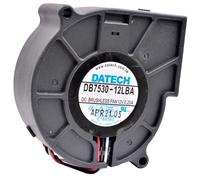 DB7530-12LBA 7cm 7.5cm 75mm Distanza foro soffiante 80mm DC12V 0.25A Ventola di raffreddamento centrifuga a doppia sfera