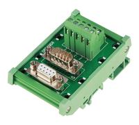 DB9 MG6 Morsettiera DIN Rail Mount Modulo per Trasmissione Potenza e Segnale